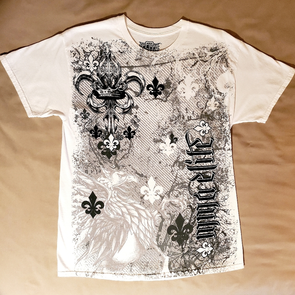 MMA Elite T-Shirt NNW Mens L White